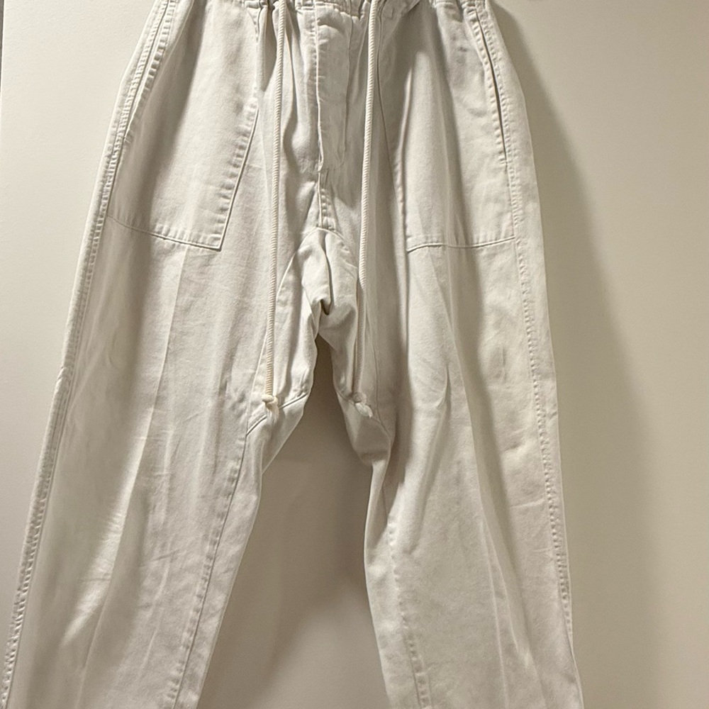XiRENA EUC Off-White Drawstring Relaxed fit XS/S - Picture 2 of 3